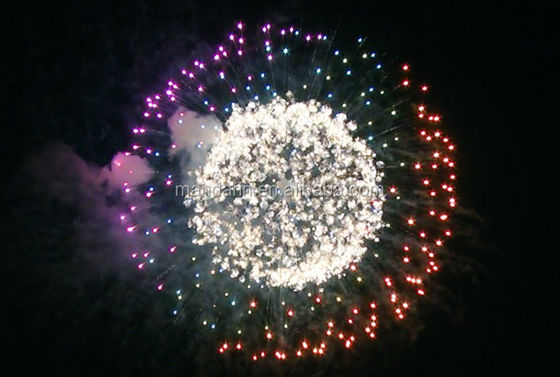 I fuochi d'artificio professionali di nozze visualizzano l'artiglieria Shell Fireworks