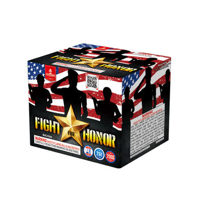 26 colpi cinesi Willow Consumer Cake Fireworks dorata