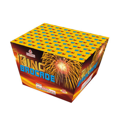 25 colpi fuochi d'artificio del dolce del consumatore da 500 grammi smazzano la pirotecnica di saluto di forma