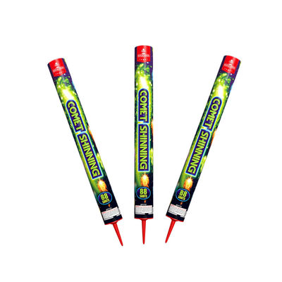 Cometa che Shinning Roman Candle Fireworks Pyrotechnics 88 colpi per il partito