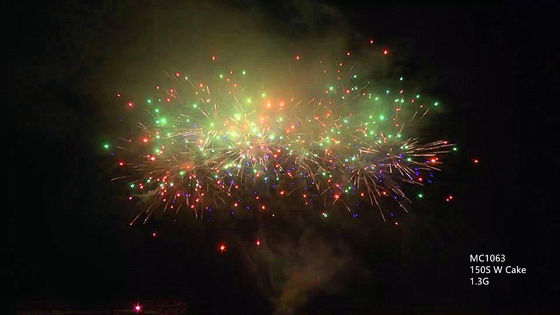 Fuochi d'artificio professionali di pirotecnica dell'OEM 100 150 300 colpi