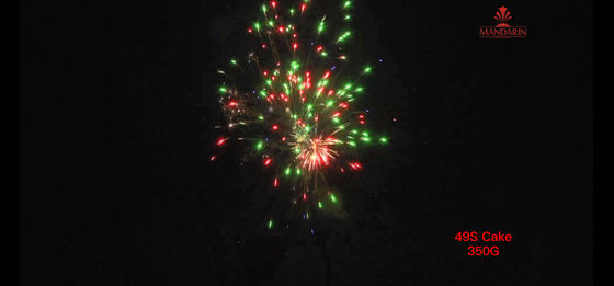 49 fuochi d'artificio cinesi 350G del dolce del consumatore dei colpi con gli effetti speciali