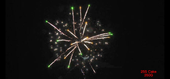 25 fuochi d'artificio pirotecnici del dolce dei colpi hanno personalizzato 180x180x225cm