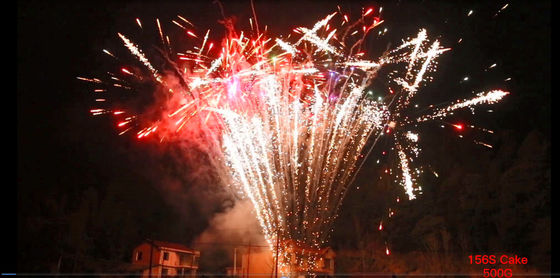 Fuochi d'artificio del dolce del consumatore dei colpi del mandarino 500G 156